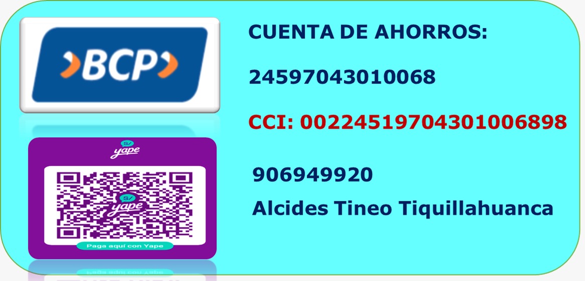 CUENTAS ALCIDES TINEO
